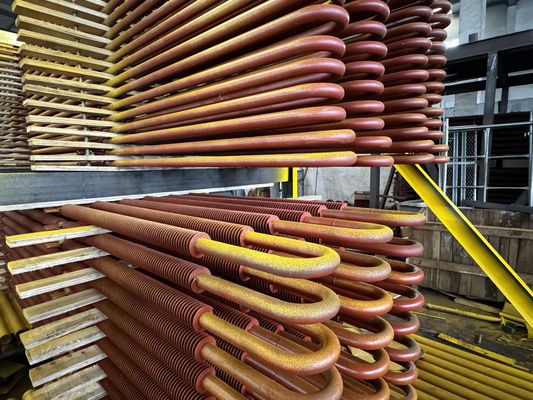 Các ống vây được ép ra cho vật liệu trao đổi nhiệt và công nghệ tiên tiến