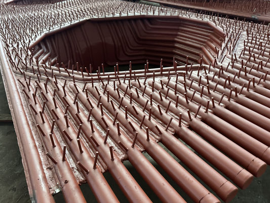 Kích thước ống 38.1*3.2 Thi công vách màng lò hơi Hiệu suất cao