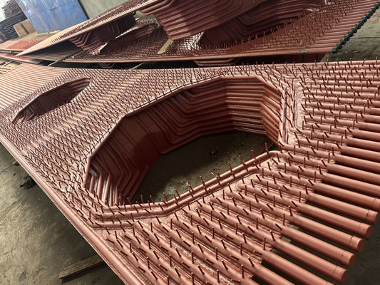 Lò hơi tường nước màng sơn áp suất cao với độ linh hoạt cao