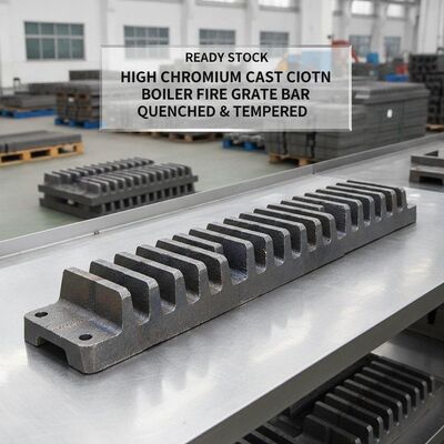 Sản phẩm sẵn có Chrom cao Cast Iron Boiler Fire Grate Bar Dập tắt và làm nóng cho lò hơi đốt than