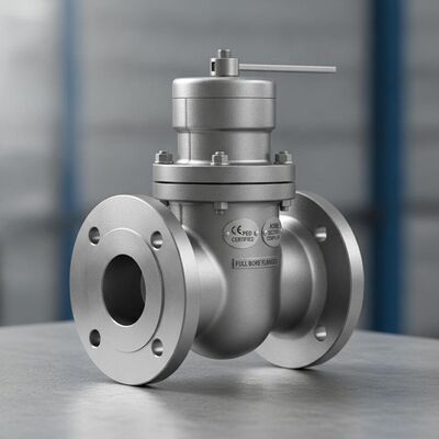 CE & PED Chứng nhận ASME Phần I phù hợp với Full Bore Flanged Boiler Safety Relief Valve