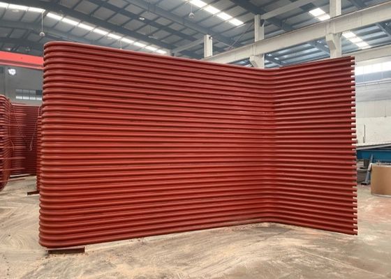 Tiết kiệm năng lượng nồi hơi bếp nước tấm tường nhà máy điện trao đổi nhiệt
