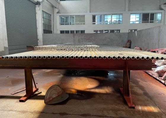 Phòng sưởi kết nối Flange Phòng sưởi phụ tùng Thép carbon Đường nước trong nồi hơi