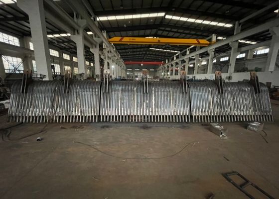 nước làm mát nồi hơi ống tường màng kích thước 38 - 76Mm thép hợp kim