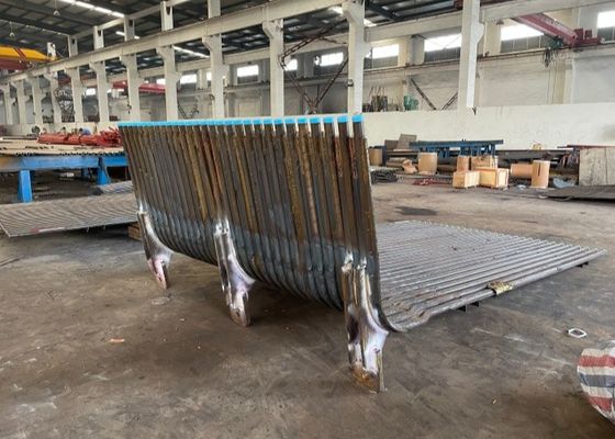 Động cơ sưởi ấm nồi hơi dự phòng tấm tường nước cho nồi hơi chạy bằng khí