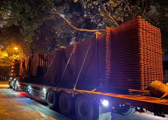Máy trao đổi nhiệt ống serpentine Corten thép ND thép 09CrCuSb
