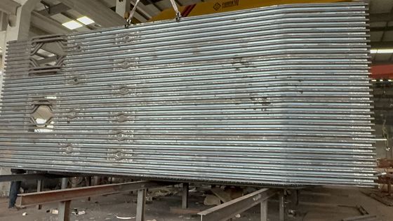 ISO/ASME/SGS tiêu chuẩn hàn màng tường nồi hơi bộ phận tường nước tấm