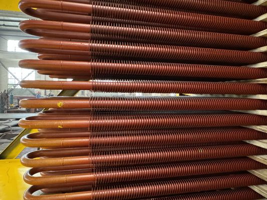 Đường kính ống cơ sở 12,7-18mm Ống vây xoắn ốc ép đùn có răng cưa