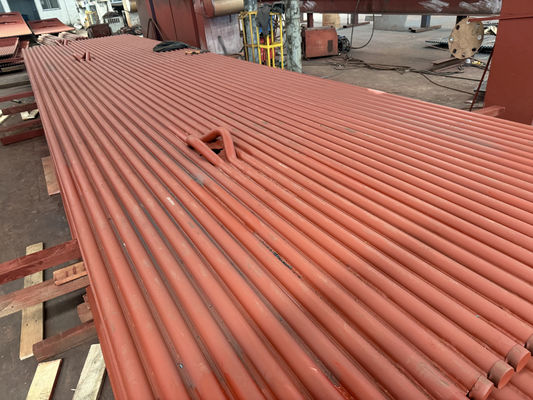 Kích thước ống 38.1*3.2 Vách màng lò hơi cho hiệu suất